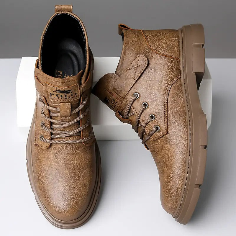 Xavier - Botas Ortopédicas de Cuero⏐Edición Premium