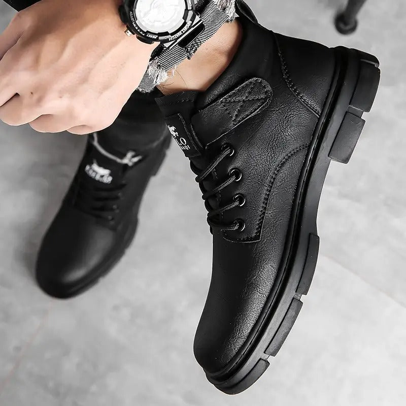 Xavier - Botas Ortopédicas de Cuero⏐Edición Premium