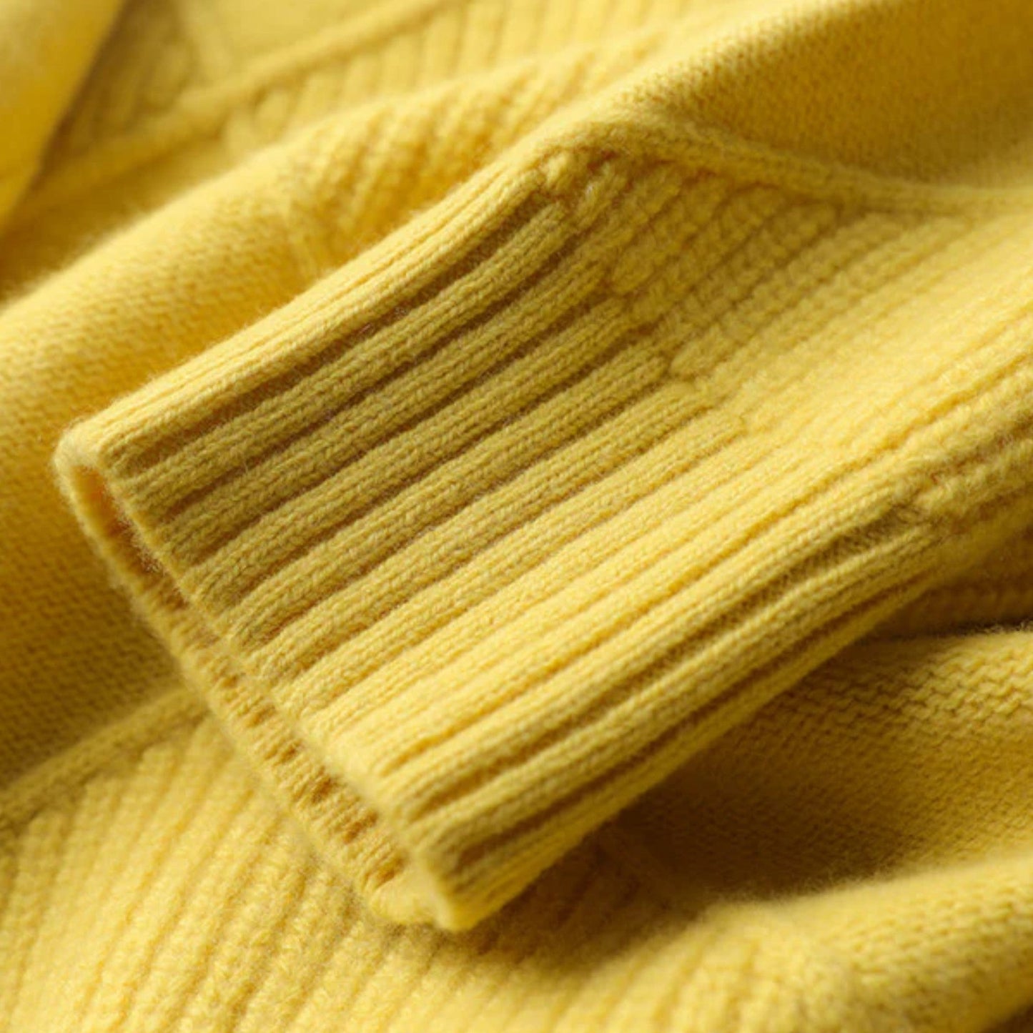 Suéter Mujer Cachemira Cuello Alto Envolvente